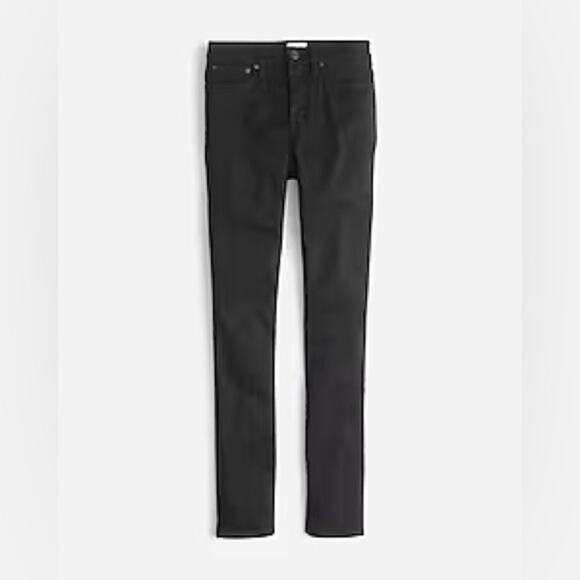 J. crew new black 9" mid-rise stretchy toothpick jean - Picture 4 of 11